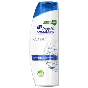 Head & Shoulders Shampooing Antipelliculaire Classic, Jusqu’à 100% Des Pellicules Éliminées