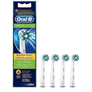 Enlève jusqu'à 100 % de plaque en plus et des gencives plus saines par rapport à une brosse à dents manuelle ordinaire La meilleure tête de brosse Oral-B pour un nettoyage complet de la bouche