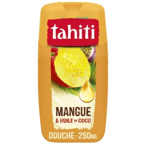 TAHITI - Gel Douche Tahiti Mangue & Huile de Coco - Formule à Base d'Ingrédients d'Origine Naturelle 250ml