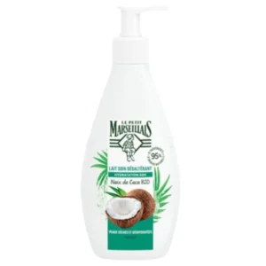 Le Petit Marseillais Lait Corps Hydratant à la Noix de Coco pour Peaux Sèches Bio 400ml