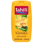 TAHITI Gel douche Vanille Gourmande pH Neutre Enrichi d'agent hydratant Flacon de 250 ml