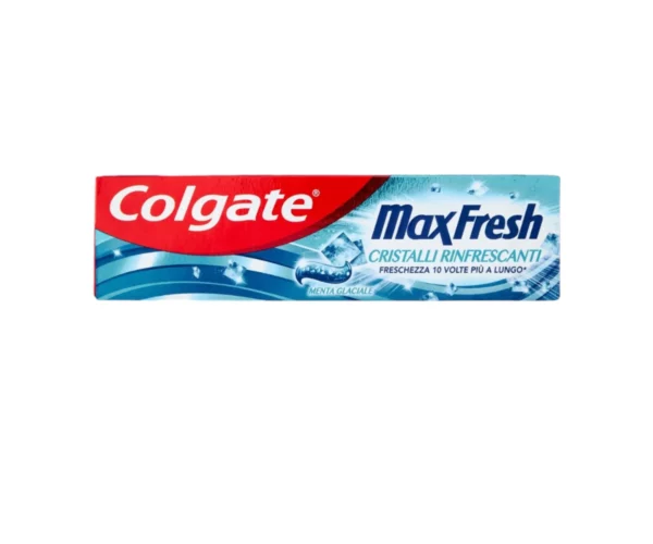 COLGATE - Dentifrice Max Clean Gommage - Menthe Frisson - Sensation Fraîcheur 75ml