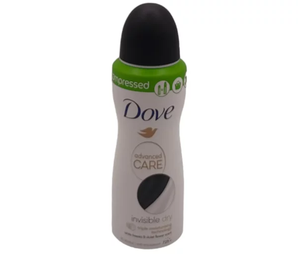 Dove déodorant anti-transpirant Advanced care Invisible dry Compressé 100ml