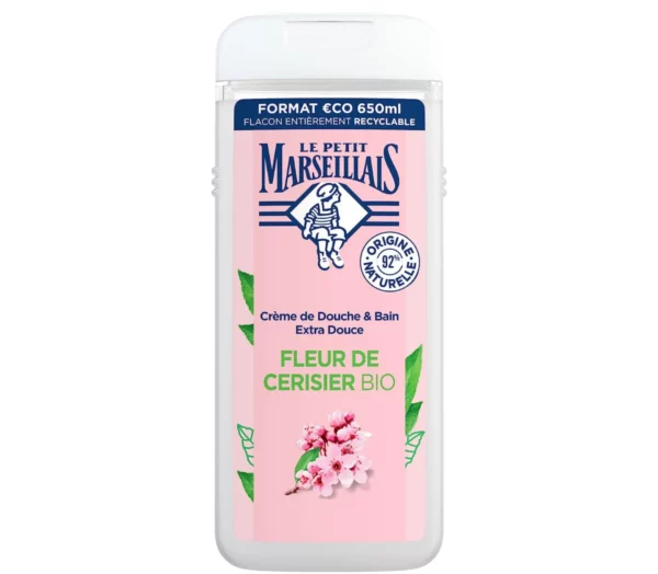 Le Petit Marseillais Crème de douche Extra Doux Fleur de cerisier 650ml