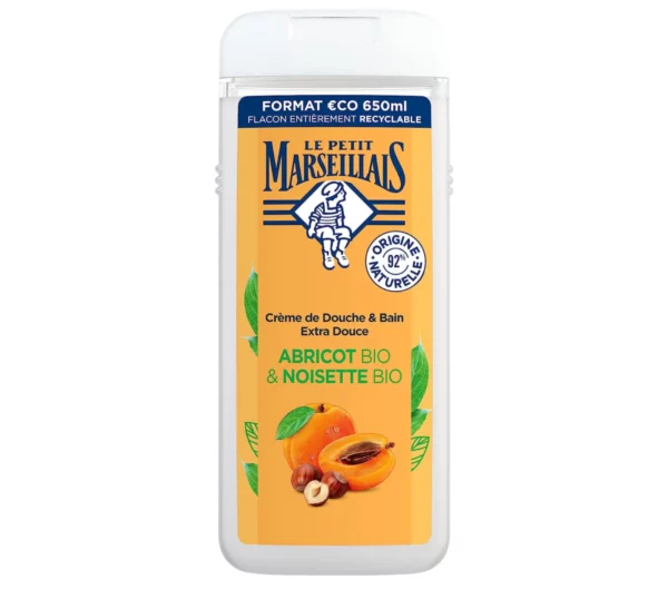 Le Petit Marseillais Crème de douche Extra Doux Abricot & Noisette 650ml