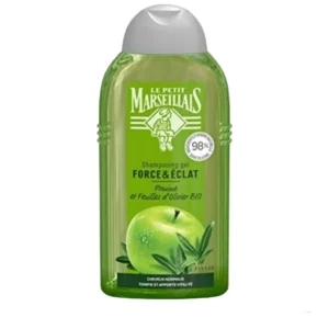 Le Petit Marseillais - Shampooing Cheveux Normaux Pomme Olivier - Flacon 250 ml